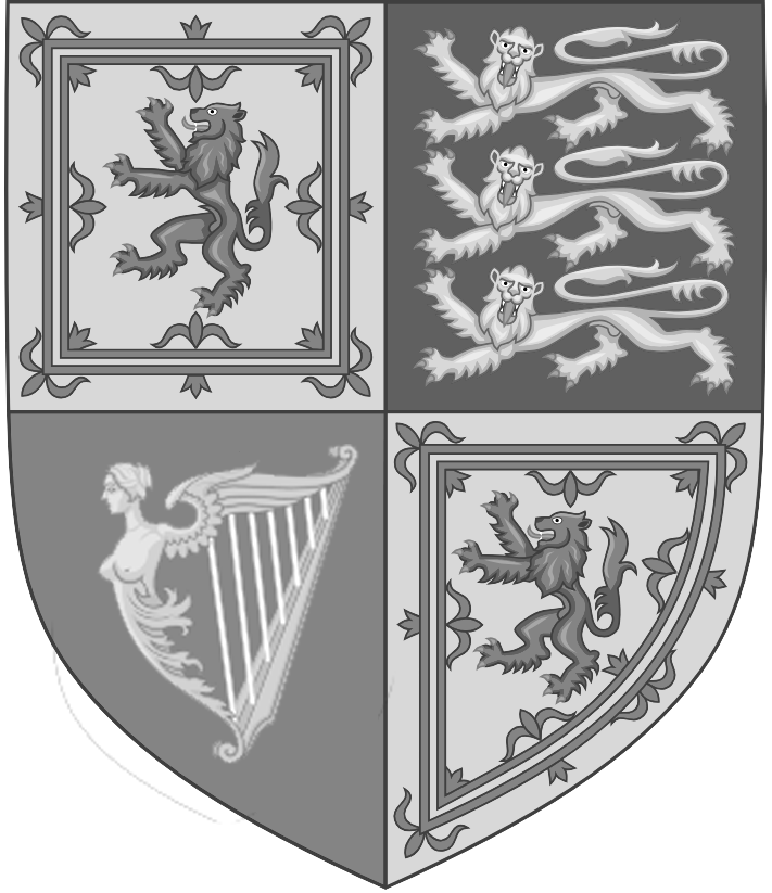 Royal Coat of Arms 1837 Scotland