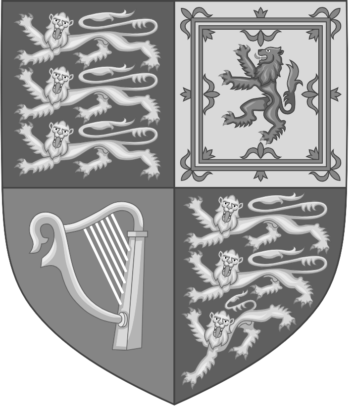 Royal Coat of Arms 1952 England